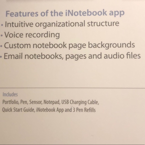 🆕 iNotebook Wirelessly Capture Handwritten Notes - Picture 6 of 6